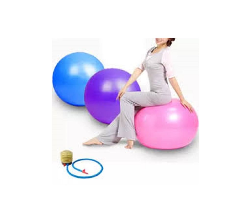 Anti-Burst Fitness Exercise Stevility ইয়োগা জিম বল( 75cm ) বাংলাদেশ - 1044565