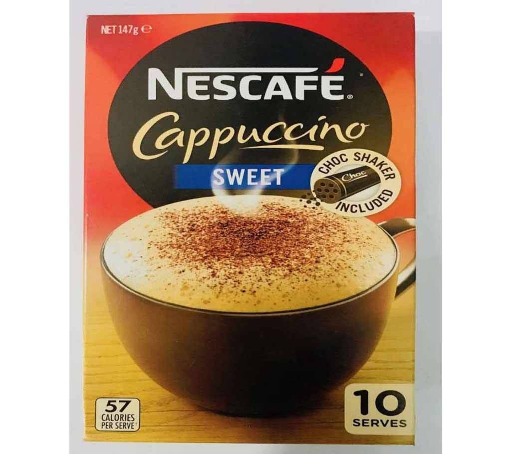 Cappucino Sweet Nescafe Coffee Sachets - ১০ প্যাক বাংলাদেশ - 856008