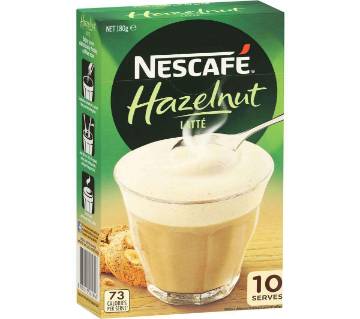 Nescafe Hazelnut Latte Sachets - ১০ প্যাক
