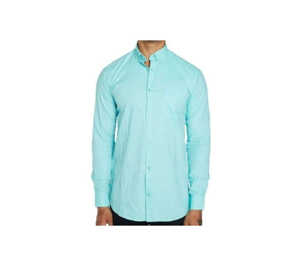 Aqua Green-Men's Casual Smart Shirt বাংলাদেশ - 1002310