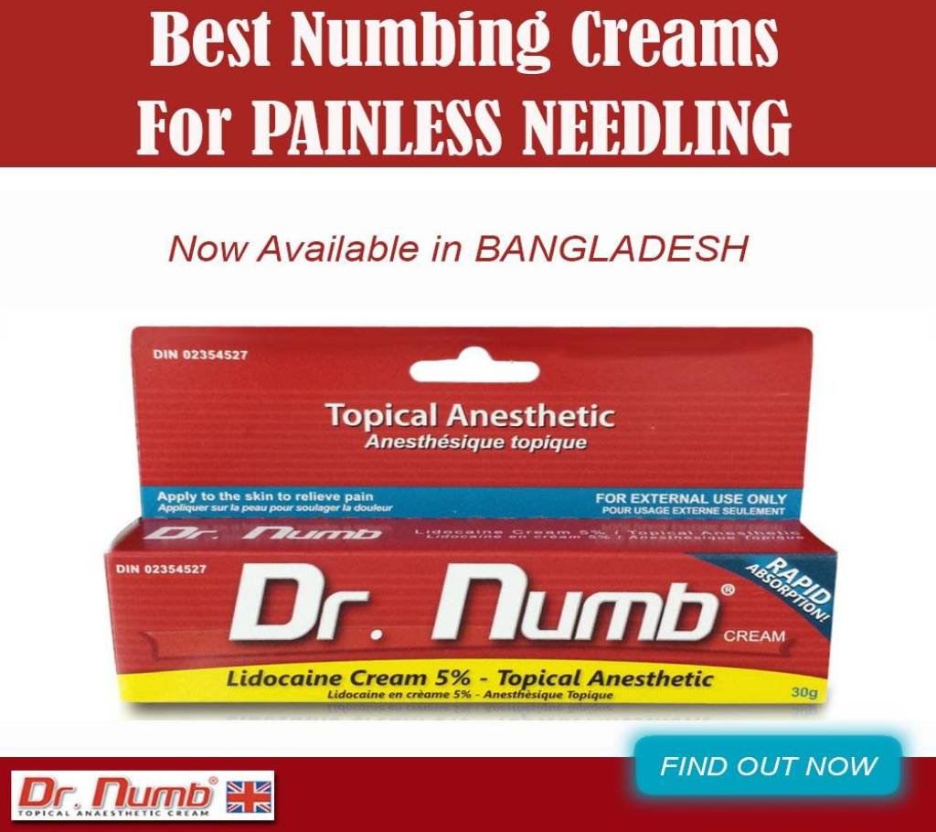 Dr.Numb এনেসথেটিক ক্রিম Painless microneedilg for dermal procedure 10g China বাংলাদেশ - 978183