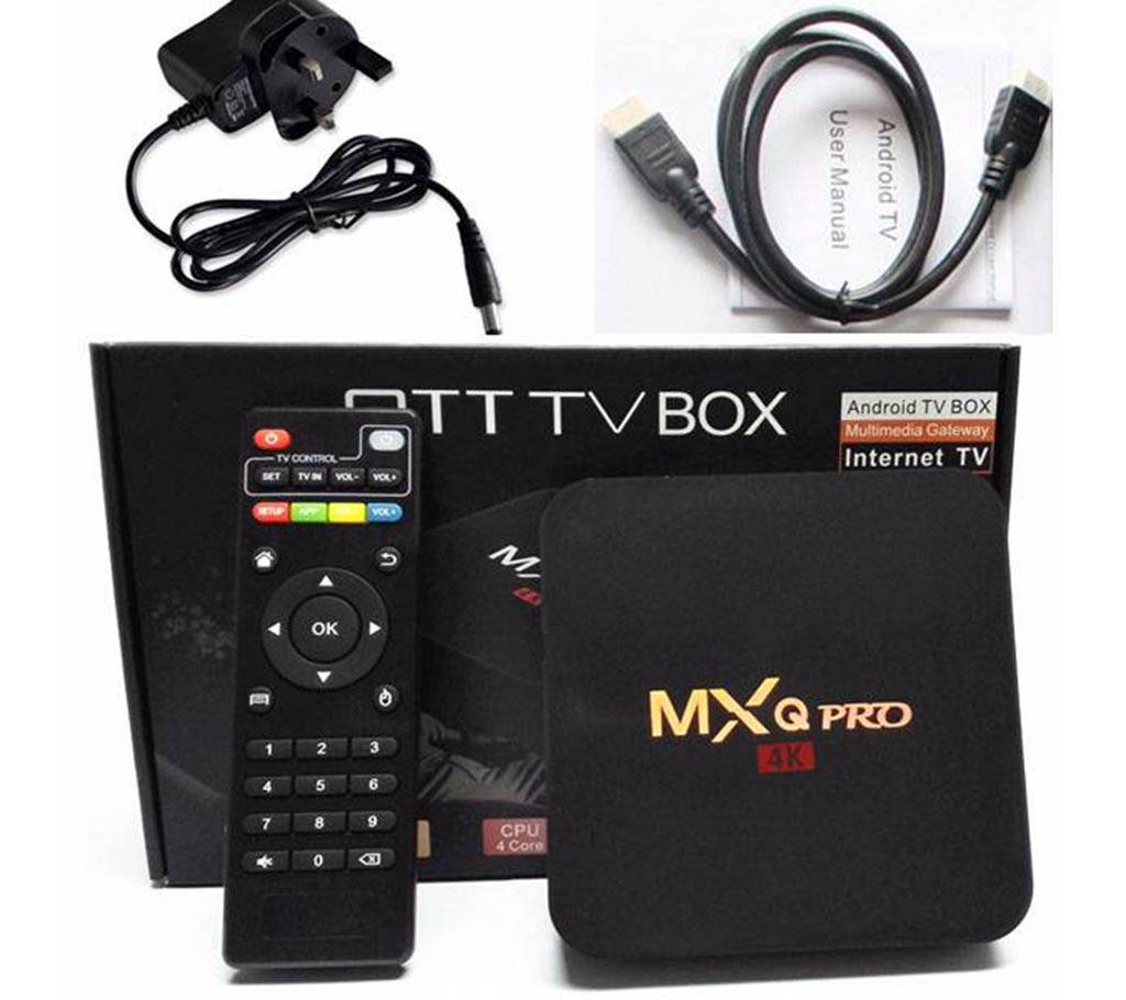 MXQ Pro 4K অ্যান্ড্রয়েড 6.0 টিভি বক্স বাংলাদেশ - 489147