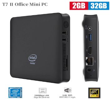 BeeLink T7II Intel Atom X5-Z8350 Windows 10 Mini PC 2G + 32G Bluetooth 4.0 WiFi 4K HDMI Output