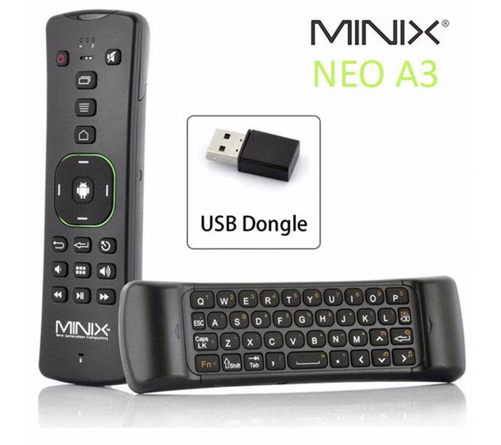 MINIX NEO A3 ওয়্যারলেস এয়ার মাউস কাম কী-বোর্ড বাংলাদেশ - 471258