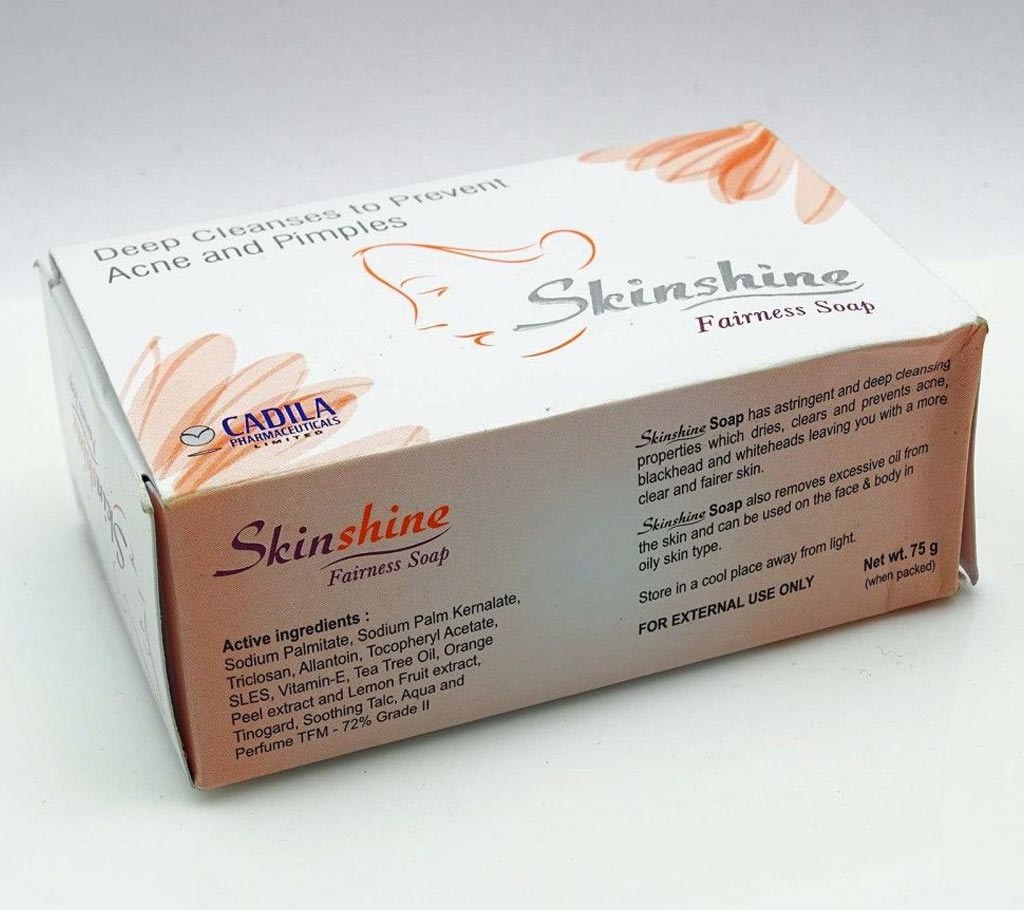 Skin Shine ফেয়ারনেস সোপ- ৭৫ গ্রাম বাংলাদেশ - 444995