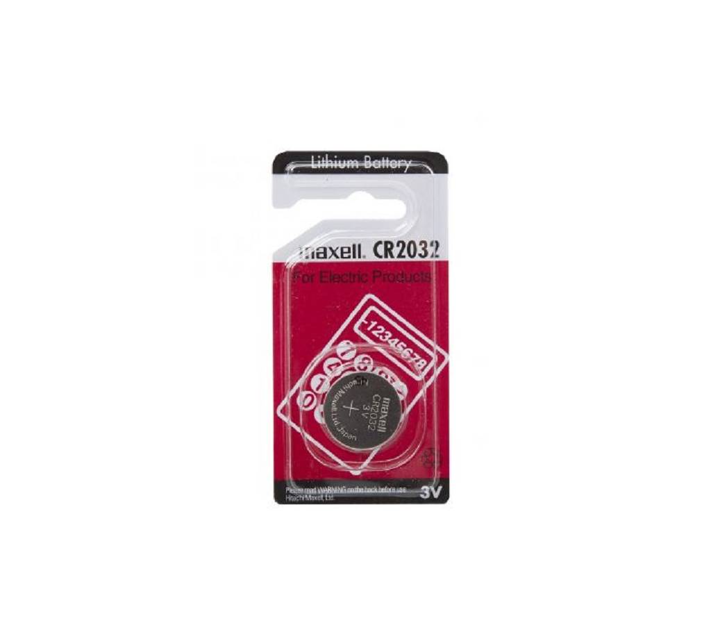 Maxell CR2032 Lithium 3V Coin সেল ব্যাটারী বাংলাদেশ - 868938