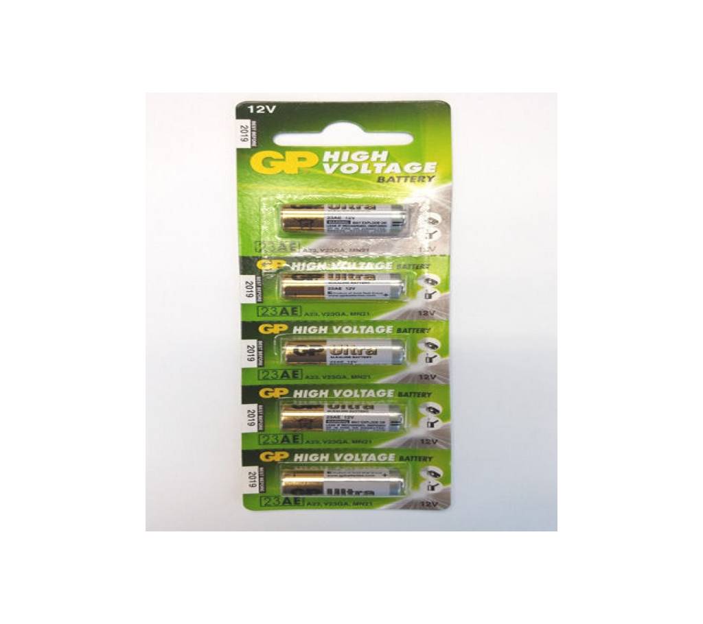 GP Batteries হাই ভোল্টেজ 23AE-2C5 12-Volt Alkaline ব্যাটারী (5 peces) বাংলাদেশ - 868945