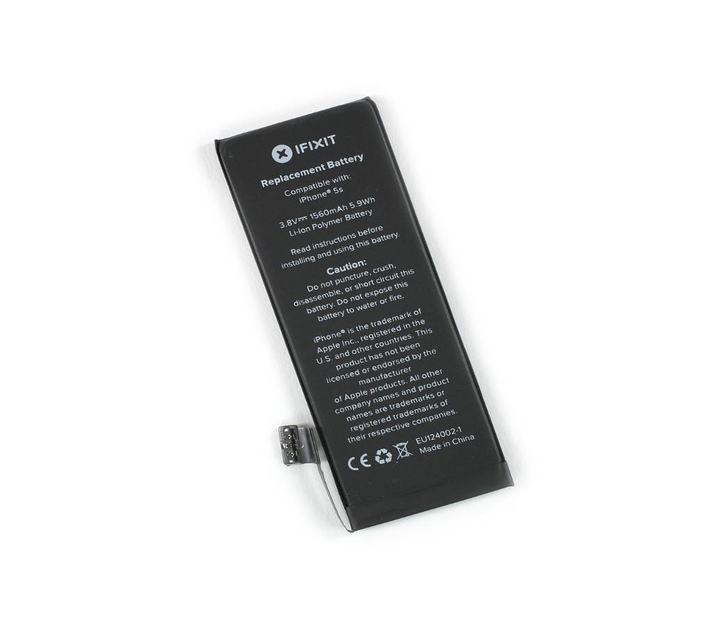 Mobile Battery for iPhone 5s/5c - 1560mAh - Black বাংলাদেশ - 872699