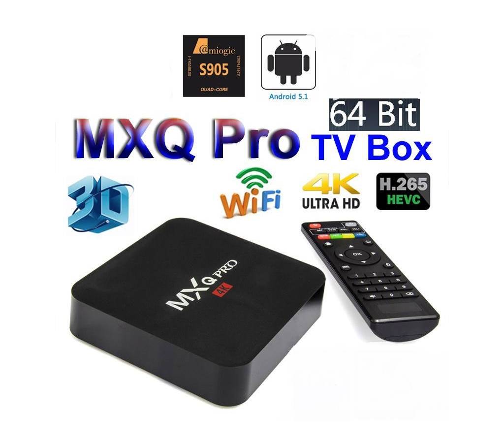 MXQ PRO 4K অ্যান্ড্রয়েড স্মার্ট টিভি বক্স বাংলাদেশ - 872559