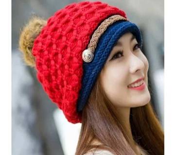 Woman Warm Woolen Winter Hats