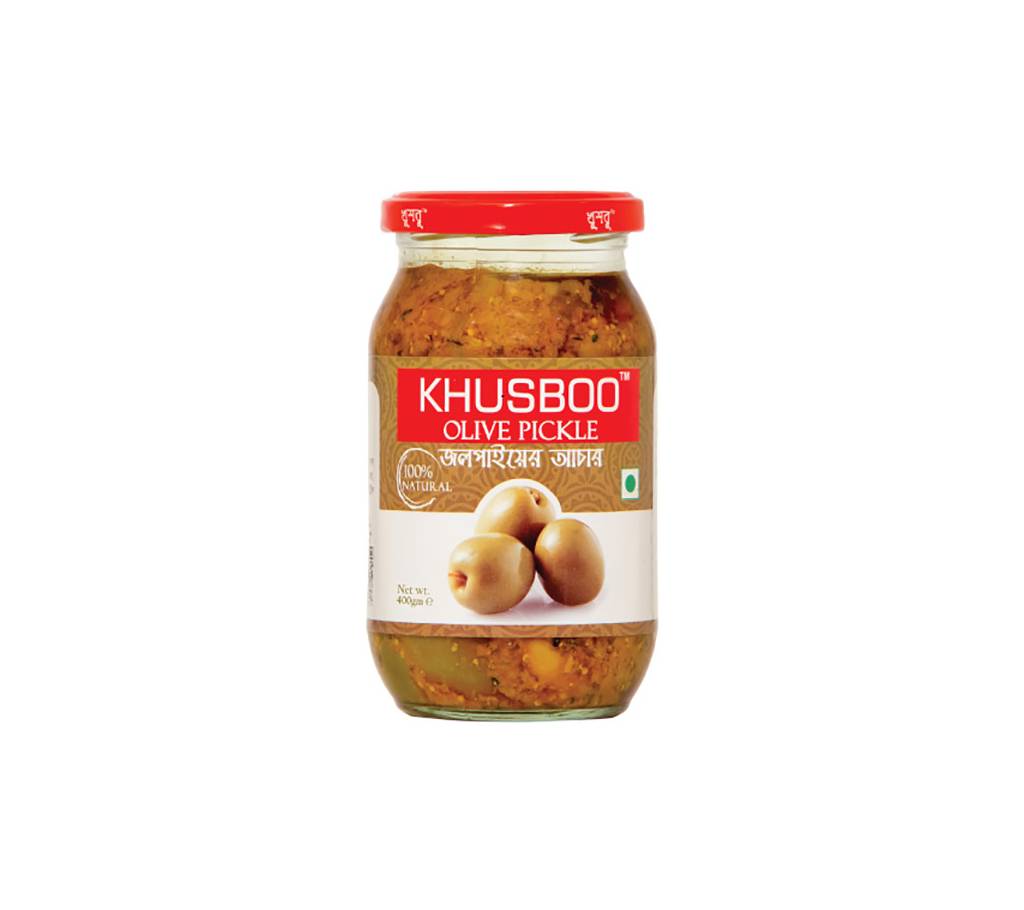 KHUSBOO Premium Olive Pickle 400 gm BD বাংলাদেশ - 872397
