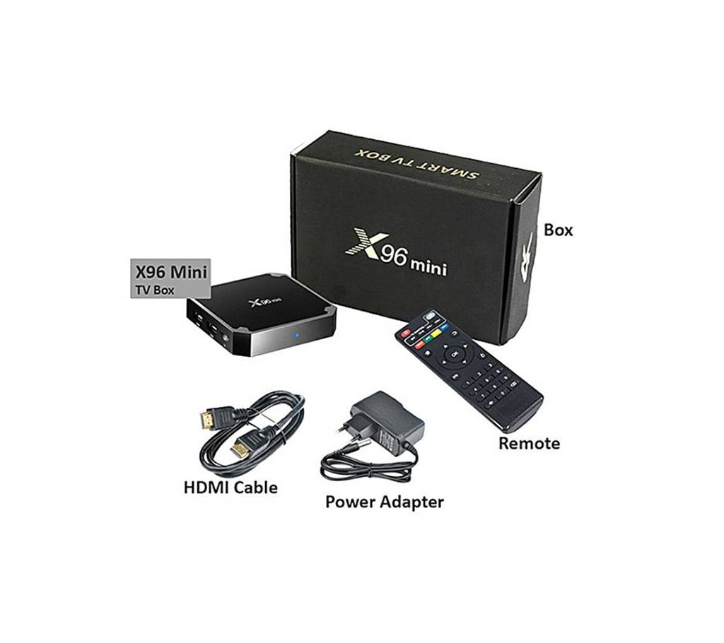 অ্যান্ড্রয়েড টিভি বক্স X96 Mini With 2GB RAM 16GB ROM বাংলাদেশ - 882081