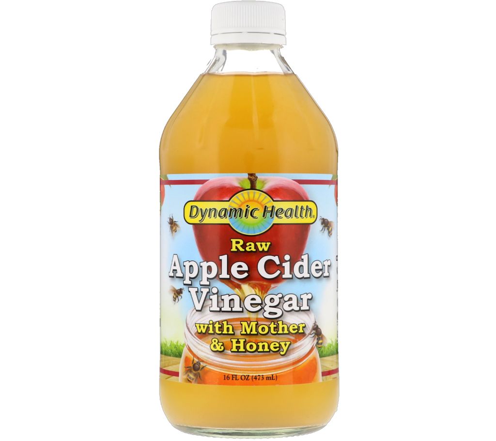 Dynamic Health Organic Apple Cider ভিনেগার With Mother & honey 473 ml U.K বাংলাদেশ - 1044446