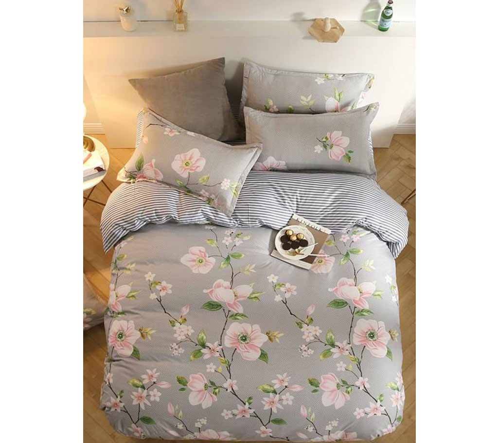 বেড শীট সেট 1 Bed Sheet 2 Pillow Cover 1 Comforter Cover বাংলাদেশ - 1043765