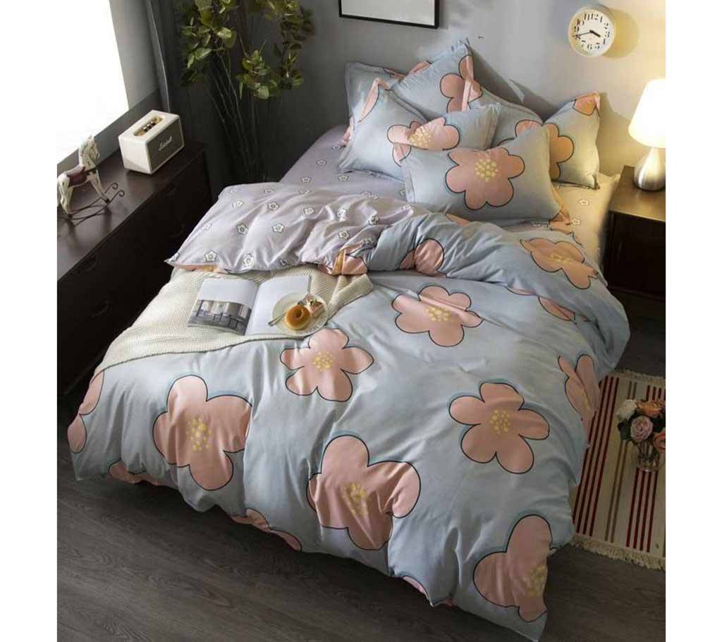 বেড শীট সেট 1 Bed Sheet 2 Pillow Cover 1 Comforter Cover বাংলাদেশ - 1043768