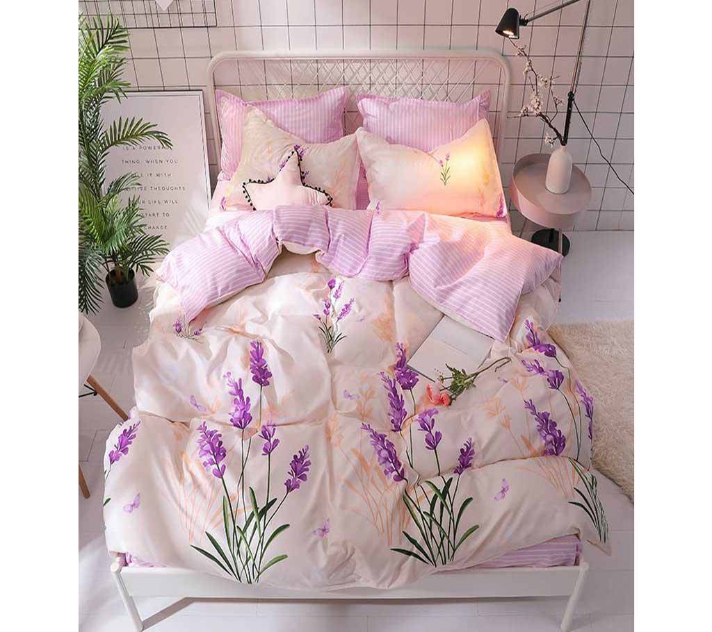 বেড শীট সেট 1 Bed Sheet 2 Pillow Cover 1 Comforter Cover বাংলাদেশ - 1043770