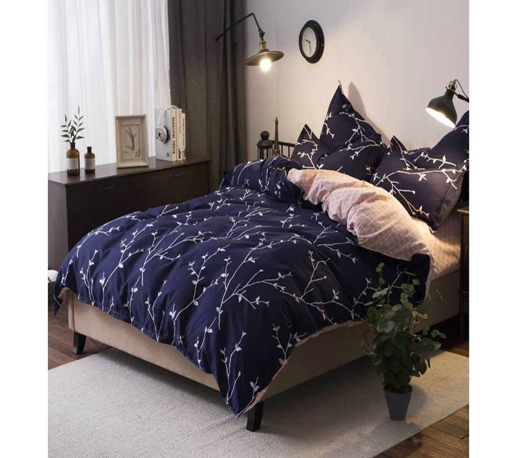 বেড শীট সেট 1 Bed Sheet 2 Pillow Cover 1 Comforter Cover বাংলাদেশ - 1043773