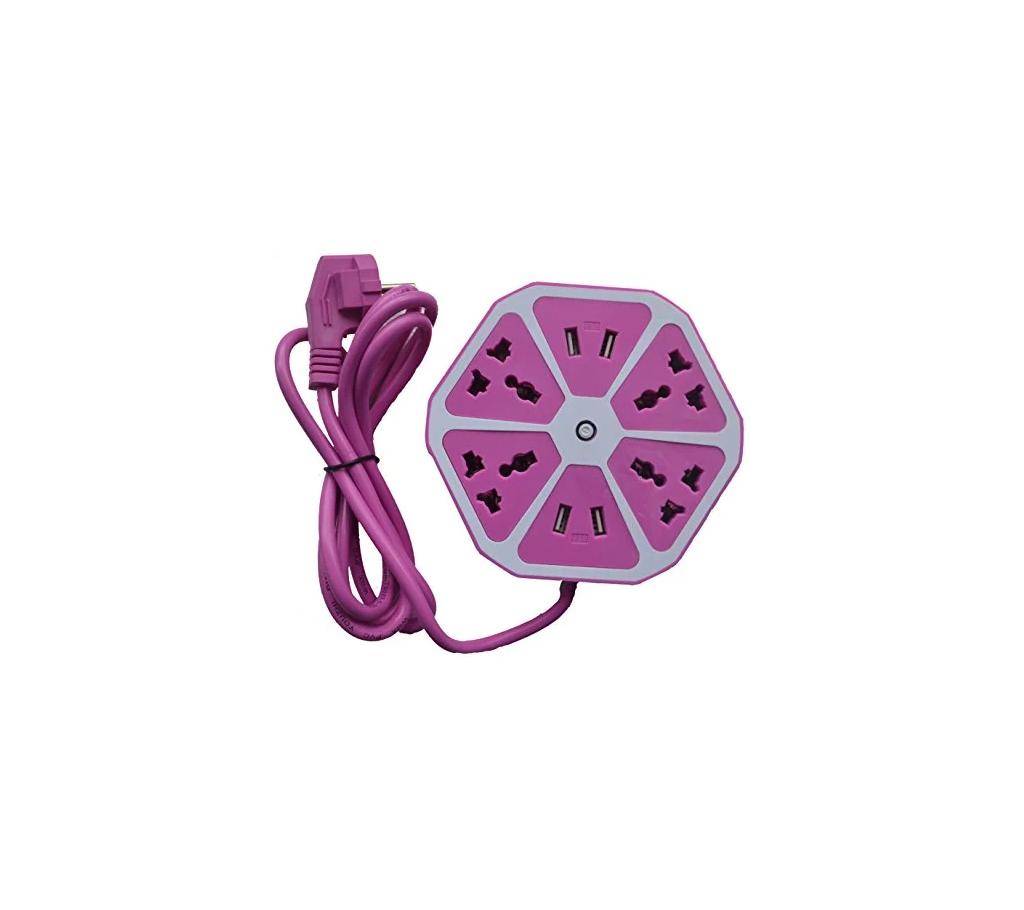 USB Hexagon মাল্টিপ্লাগ সকেট বাংলাদেশ - 935196