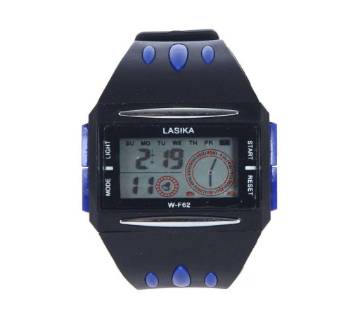 Lasika Digital Wrist Watch for Men-Black