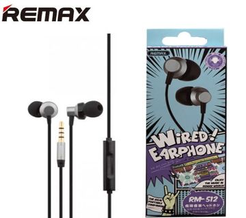 Remax (RM-512) In-Ear Earphone Heavy Bass