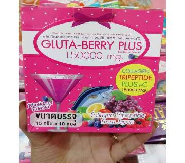Gluta Berry Plus juice-10pcs box-Thailand 
