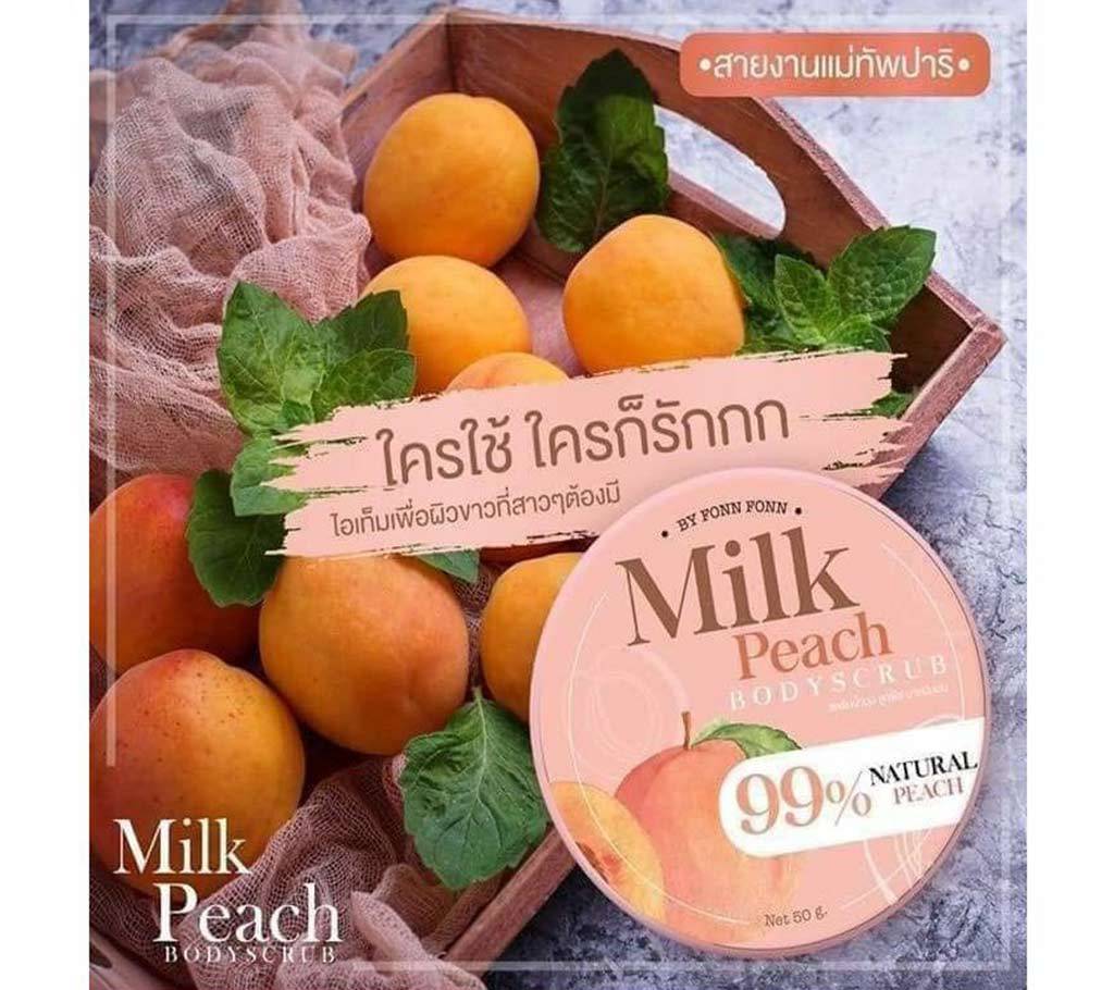 Milk Peach বডি স্ক্র্যাব-50gm-Thailand বাংলাদেশ - 1009526