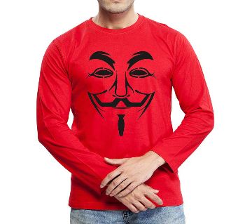 Vendetta Mens Full Sleeve Cotton T-shirt