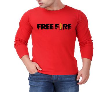 FreeFire Full Sleeve Cotton T-shirt
