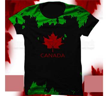 Canada Menz Half Sleeve T-Shirt