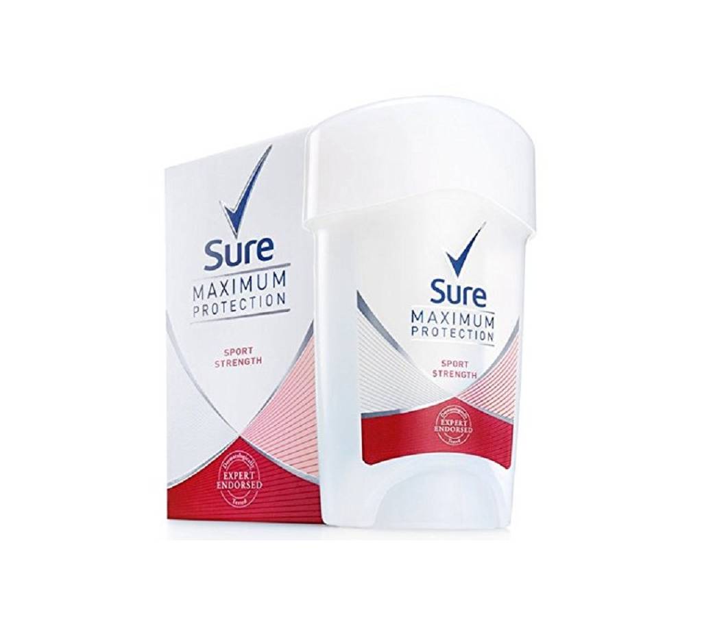 বডি স্প্রে Sure Women Maximum Protection Confidence Anti-Perspirant Deodorant Cream, 45ml UK বাংলাদেশ - 893951