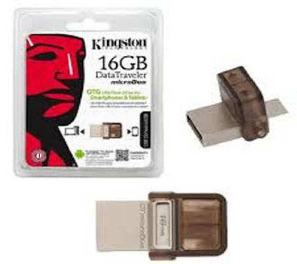 Kingston OTG USB পেনড্রাইভ 16GB বাংলাদেশ - 886446
