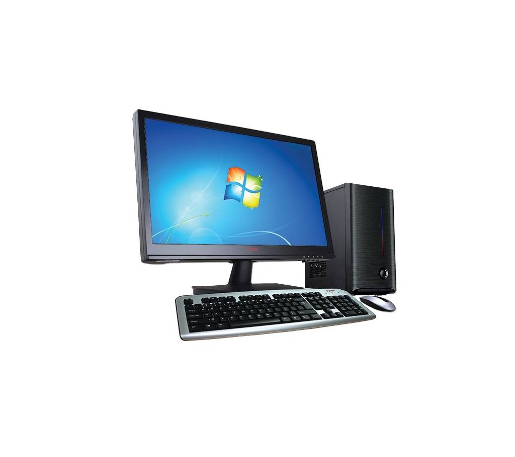 Desktop Intel Dual Core RAM 4GB 500GB & Monitor 17’’ With Mouse And Keyboard বাংলাদেশ - 897010