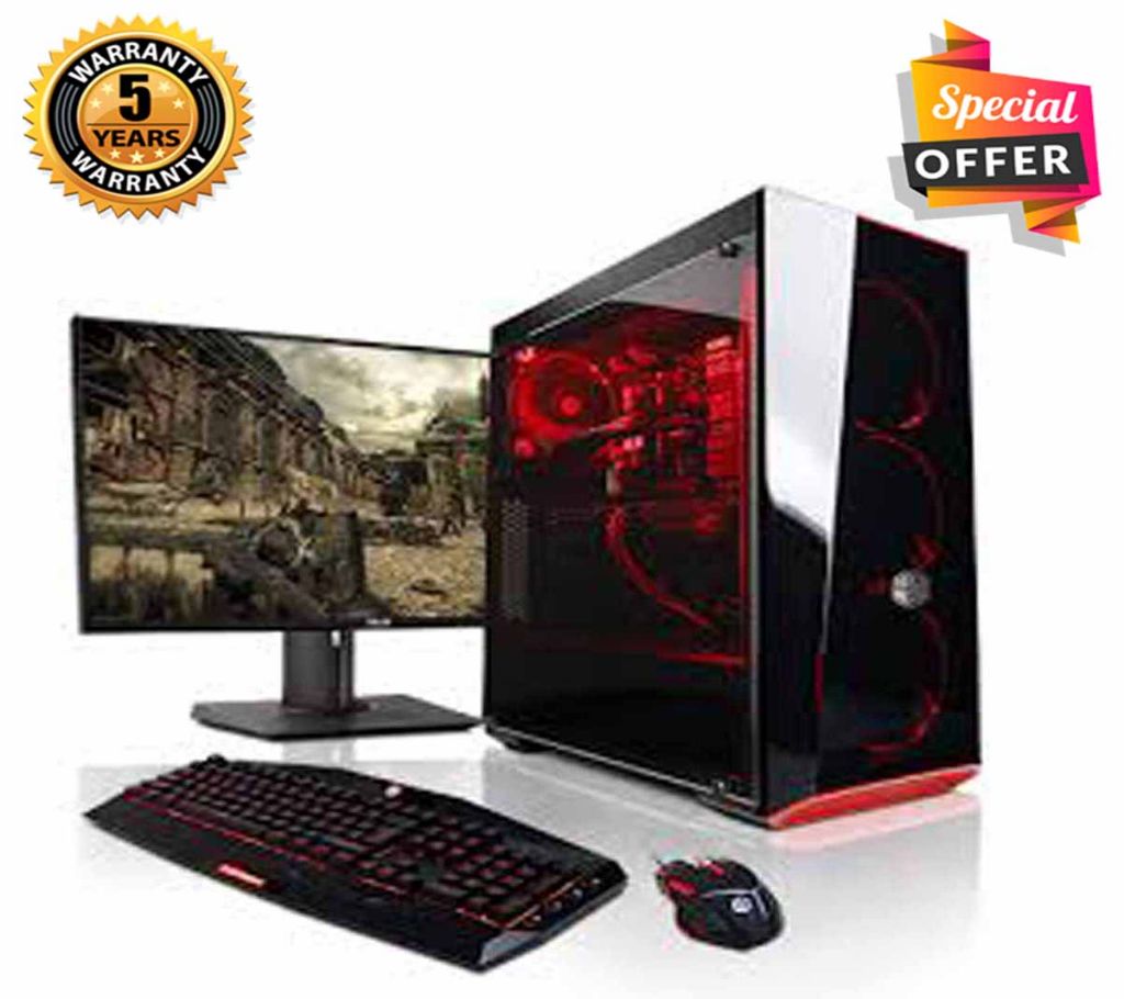 Intel Core 2 Duo RAM 8GB HDD 500GB Graphics 2GB Built in and Monitor 17 ...