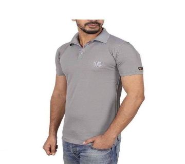 solid COlor Polo T-shirt for man