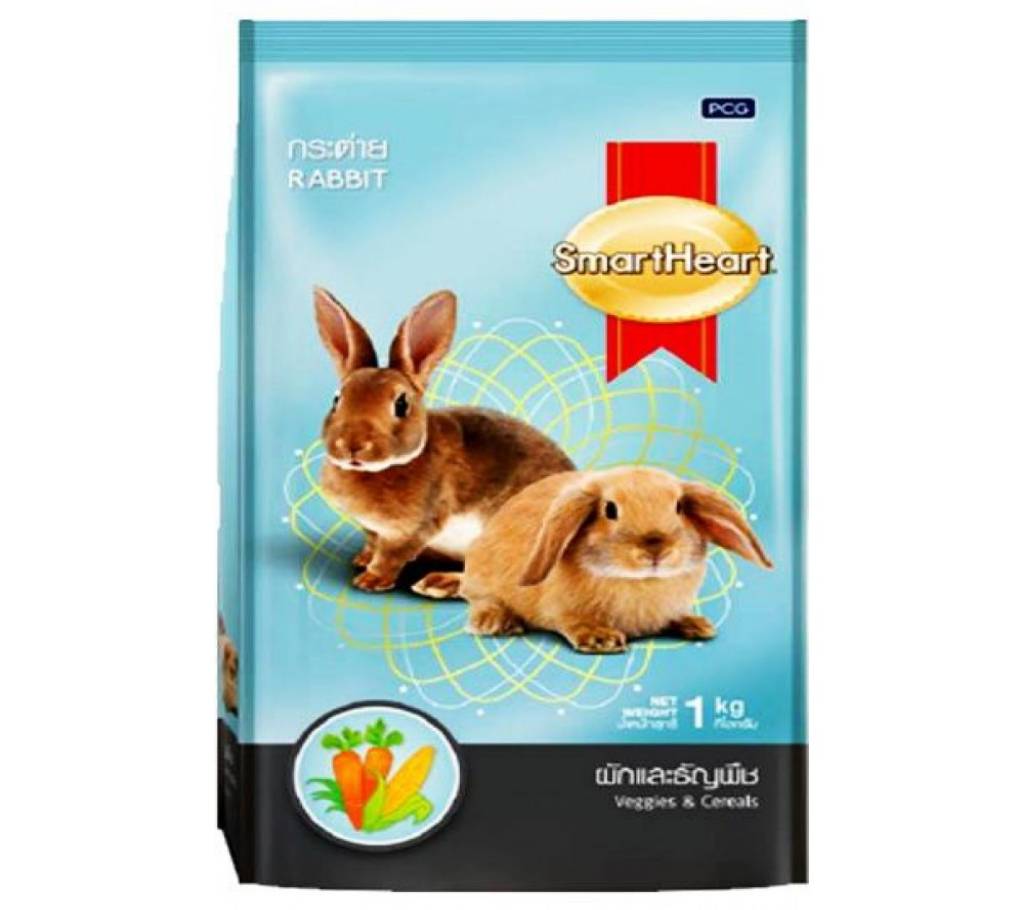 SmartHeart র‍্যাবিট ফুড (Veggies And Cereals) - 1kg - Thailand বাংলাদেশ - 891396