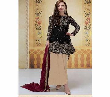 Georgette with Embroidery Unstitched Suit 