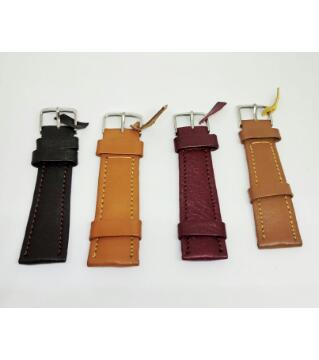Leather watch strap 20mm