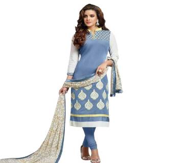 Screen and Block Print Unstitched Three Piece Shalwar Kameez For Women Ladies Collection