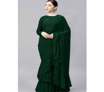 ওয়েটলেস জর্জেট শাড়ী ফর উইমেন BDS-5