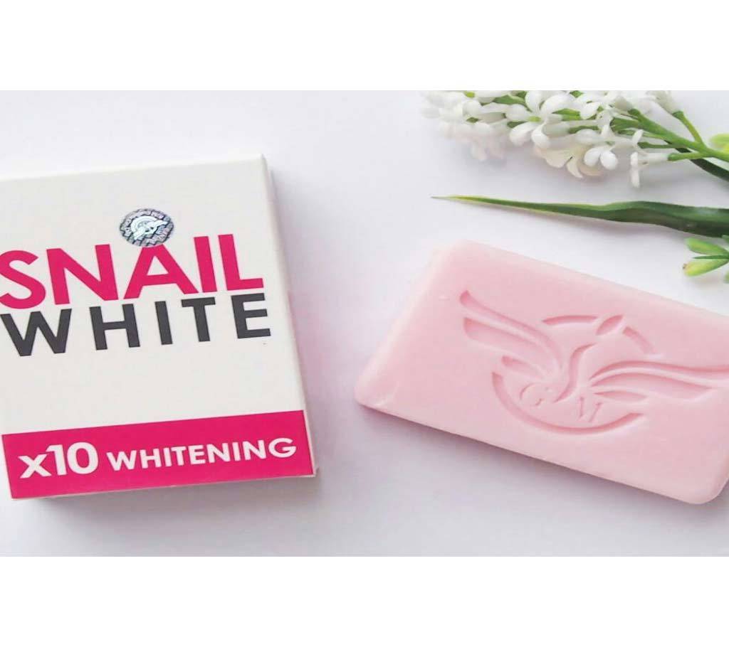 SNAIL WHITE X10 হোয়াইটেনিং সোপ - 70 gm - Thailand বাংলাদেশ - 898156