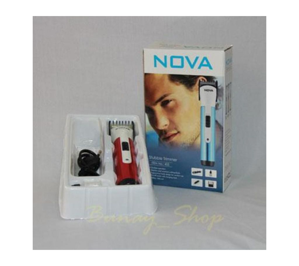 Nova 405 হেয়ার ট্রিমার - হোয়াইট এন্ড পিঙ্ক বাংলাদেশ - 902740