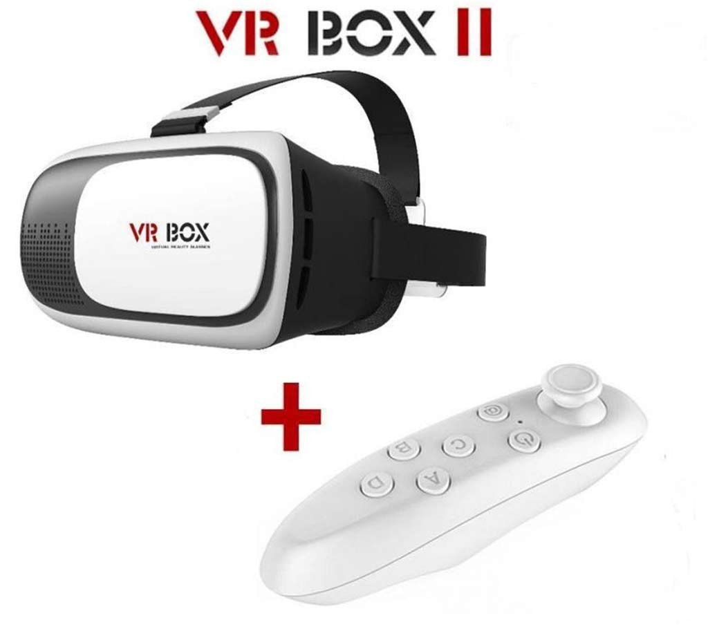 VR BOX 3D ভার্চুয়াল রিয়েলিটি গ্লাস উইথ রিমোট বাংলাদেশ - 905741