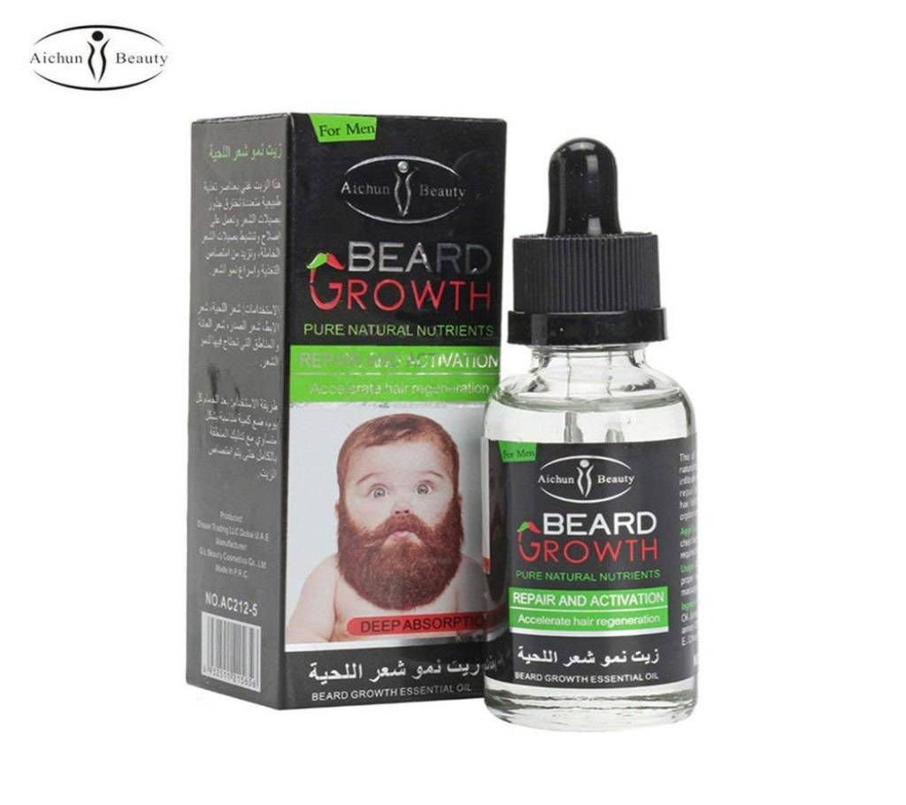 Beauty Beard গ্রোথ এসেনশিয়াল অয়েল 30ml Thailand বাংলাদেশ - 920859