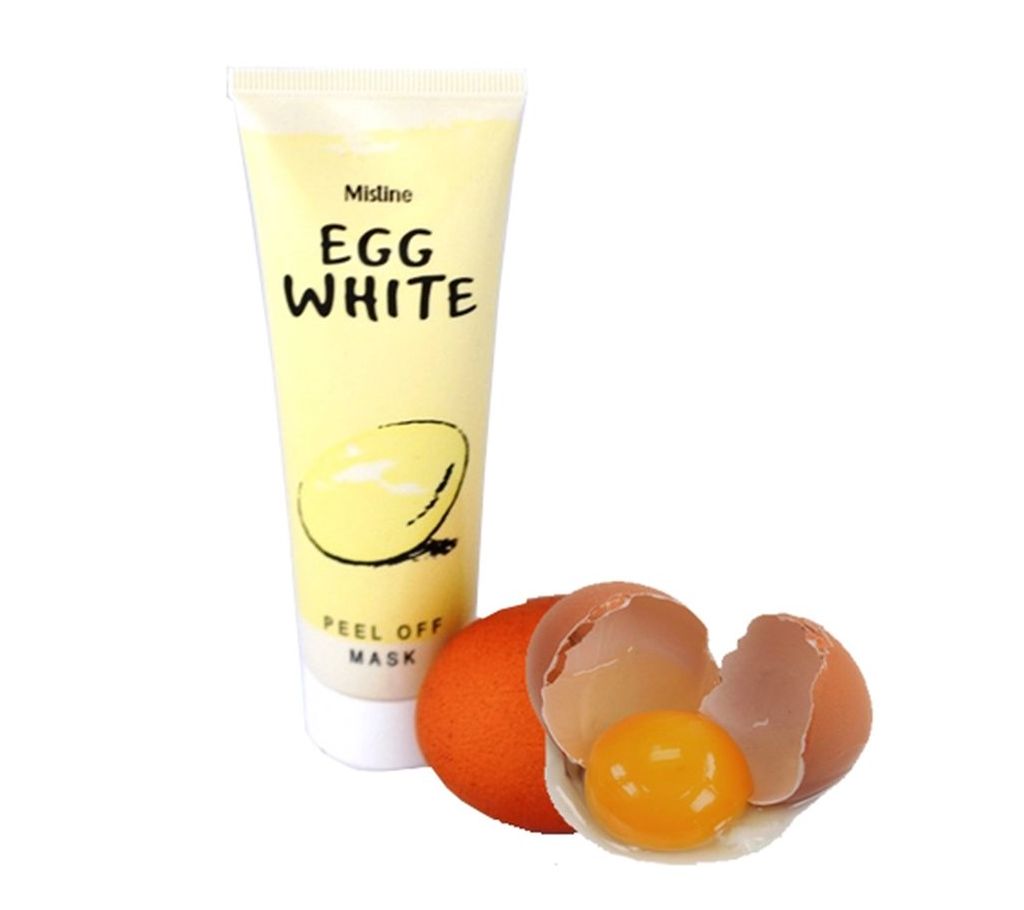 Mistine Egg White পীল-অফ ফেসিয়াল মাস্ক - 85ml - Korea বাংলাদেশ - 903495