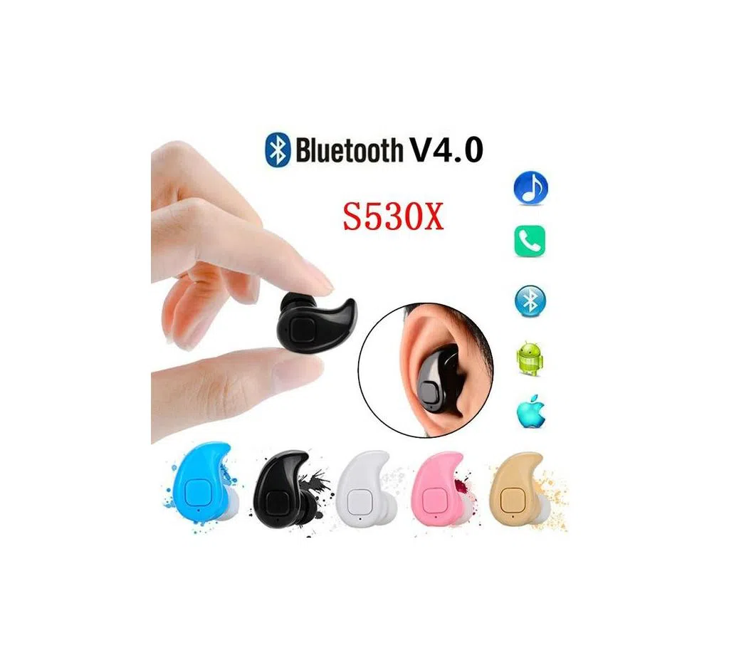 Mini Invisible Ultra Small Bluetooth 4.0 In-Ear-Earphone Mango brand model:S530