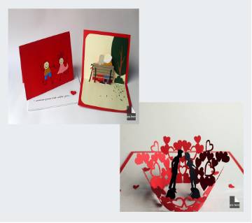 Wanna Grow Old With You + LOVE (২ টি কার্ডের কম্বো)