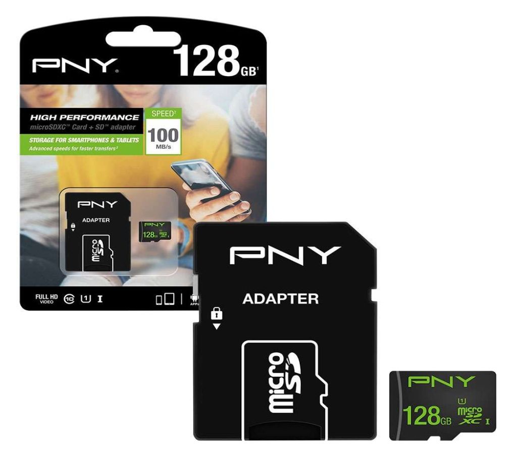 PNY Micro SD CLASS-10 মেমোরি কার্ড - 128GB বাংলাদেশ - 909068