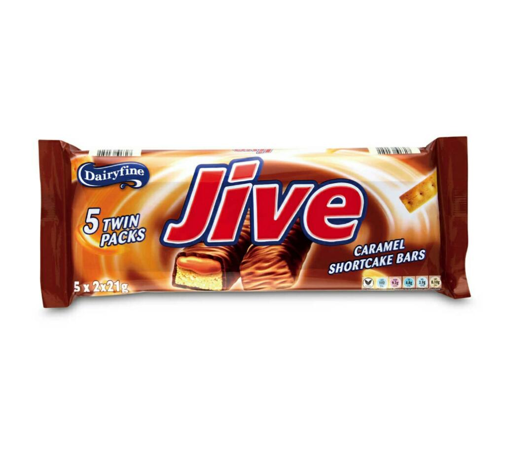 Jive 5 কেরামেল বার ৫×৪২=২১০ গ্রাম (UK) বাংলাদেশ - 911298