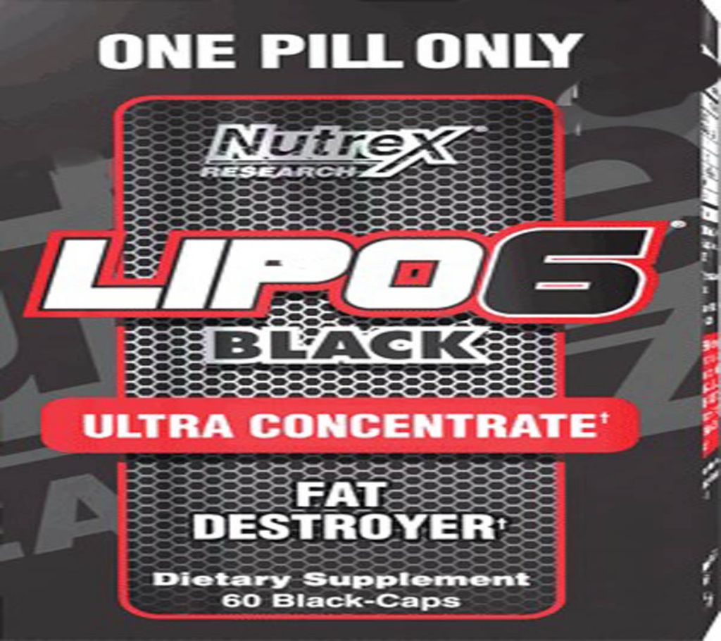 LIPO 6® Black Ultra Concentrate ফ্যাট ডেস্ট্রয়ার - 60 Capsules USA বাংলাদেশ - 910956