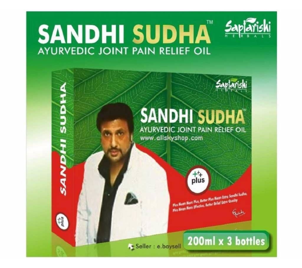 Sandhi Sudha Plus আয়ুর্বেদিক তেল 600 মিলি ইন্ডিয়া বাংলাদেশ - 913811